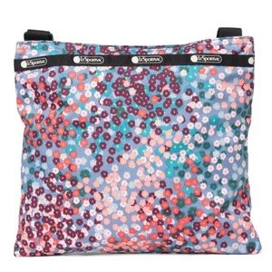 LeSportsac Madison Slim Crossbody Bag in Botanical Waterfall Floral Print